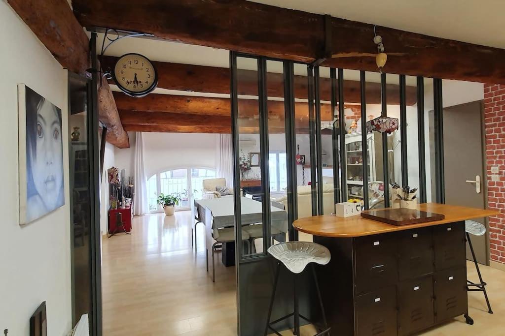 Le Loft Du 31 Deco Charme Cosy Centre Garage Prive Climatisation Daire Sète Dış mekan fotoğraf